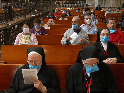 Die Kirche in den Zeiten der Schweinegrippe